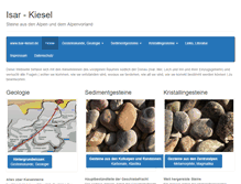 Tablet Screenshot of isar-kiesel.de